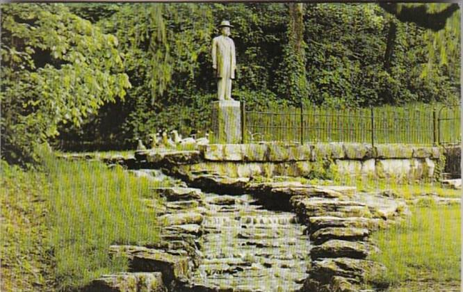 Tennessee Lynchburg Jack Daniels Statue and Spring Jack Daniel Distillery