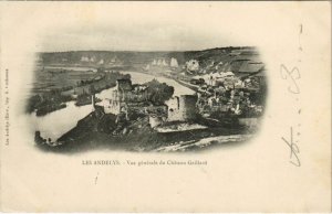 CPA LES ANDELYS Vue Generale du Chateau Gaillard (1160035)