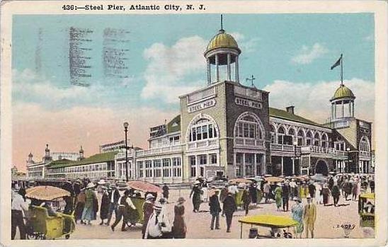 New Jersey Atlantic City Steel Pier 1926