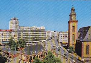 Germany Frankfurt Schsenhausen Blick zur Hauptwache Katharinenkirche und Fern...