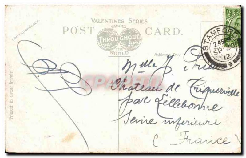 Postcard Old Priory Stamford