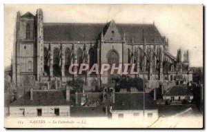 Old Postcard Nantes La Cathedrale