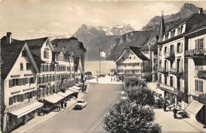 Lot 44 real photo car switzerland brunnen gitschen und urirotstock