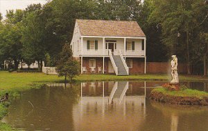 Louisiana White Castle Nottoway Plantation Raised Cottage Circa 1839