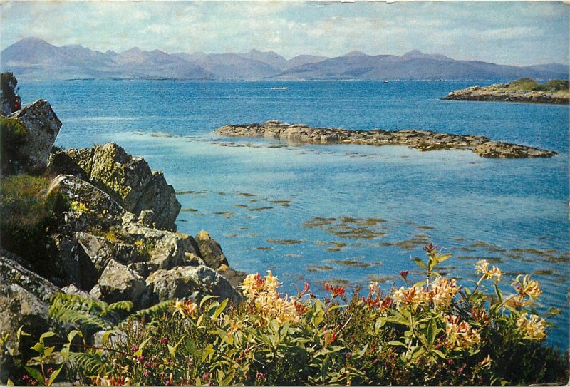 Postcard UK Scotland Skye from Kyle of Lochalsh Ross-shire
