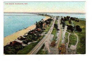 Hamilton Beach, Cottages, Railway Tracks, Ontario