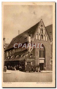 Old Postcard Nurnberg Bratwurstglöcklein