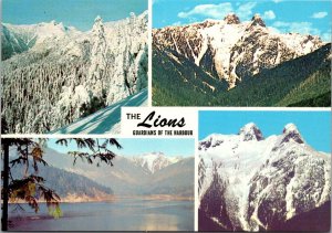 Canada British Columbia Vancouver North Shore The Lions Multi View