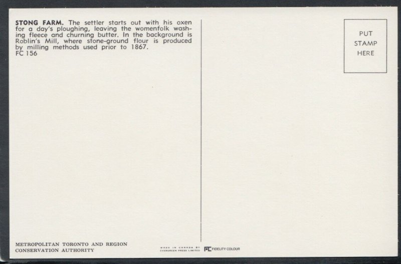 Canada Postcard - Strong Farm, Metropolitan Toronto   RS12197