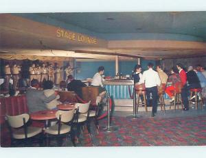 Unused Pre-1980 RESTAURANT SCENE Crystal Bay On Lake Tahoe Nevada NV B7882