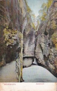 Switzerland Meiringen Aareschlucht 1909