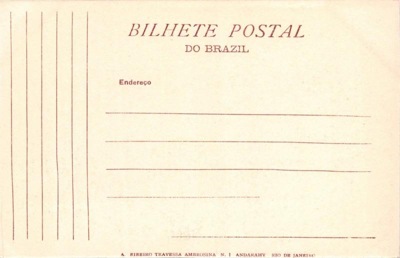 RIO DE JANEIRO BRAZIL~BEIRA-MAR GLORIA~A RIBEIRO #282 POSTCARD