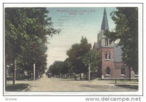 Middleburg Street, looking East, Elkhart, Indiana, PU-1914