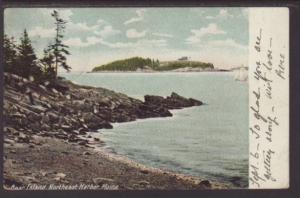 Bear Island,Northeast Harbor,Maine Postcard 