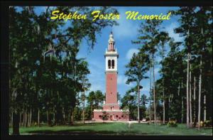 Postcard-Stephen Foster Memorial-White Springs,Florida