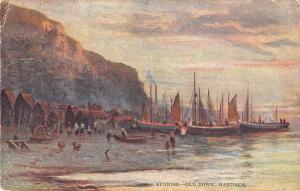 uk23898 sunrise old town hastings uk