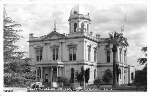 Willows California Court House Exterior Real Photo Antique Postcard K28952