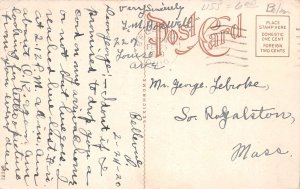 J45/ Bellevue Ohio Postcard c1910 Eagles Fraternity Building Hall 153