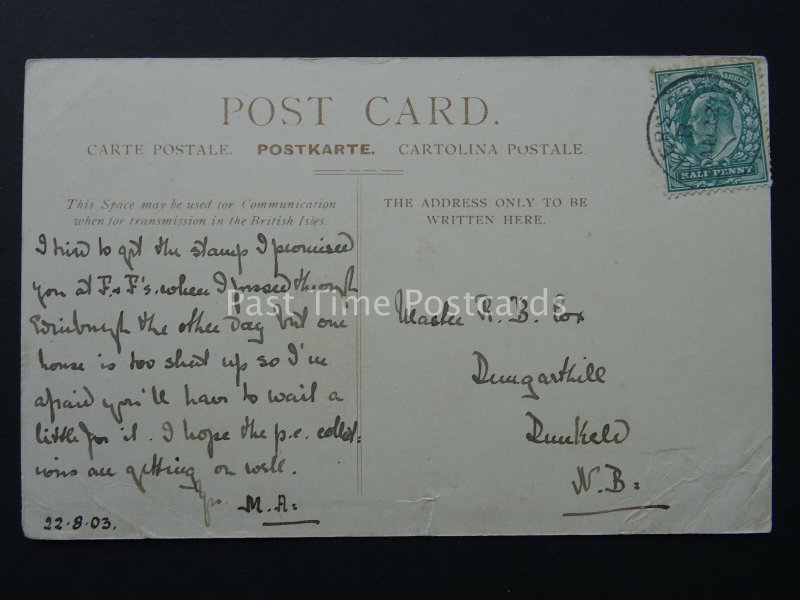 Leicester GRANBY STREET c1903 Postcard