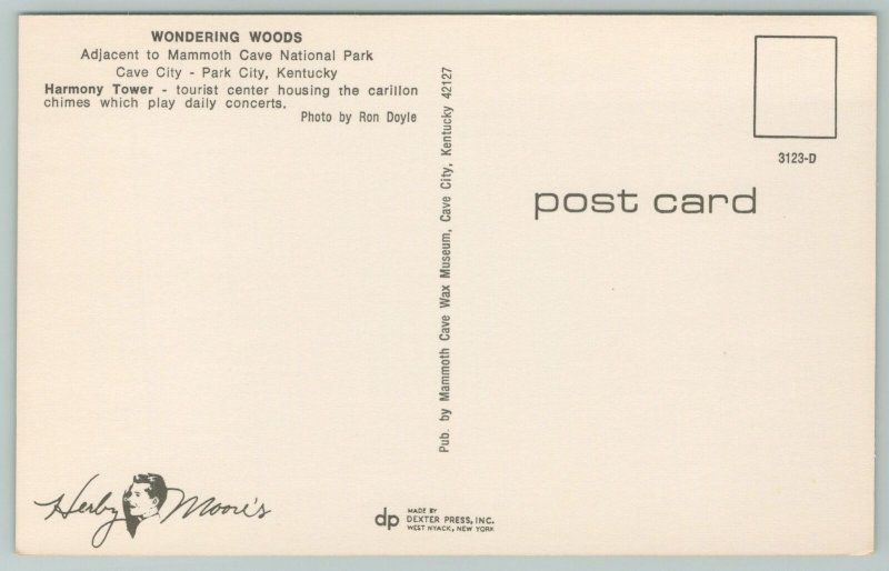 Park City Kentucky~Wondering Woods By Mammoth Cave Park~Vintage PC