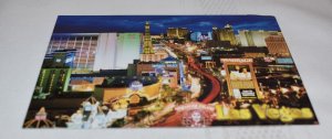 Las Vegas Gaming Capital of the World Nevada Postcard Printed in Hong Kong