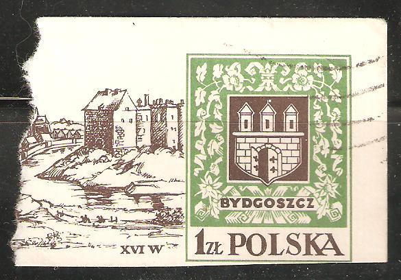 Poland Postal Card Used Corner Castle