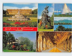 Postcard Grüße von der Herreninsel im Chiemsee, Germany