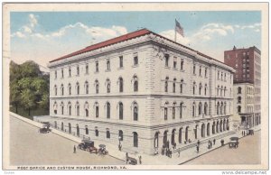 Post Office And Custom House, RICHMOND, Virginia, PU-1919