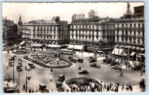 RPPC MADRID The Sun Gate SPAIN Postcard