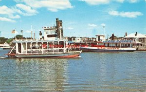 Sightseeing Boats Mark Twain & Providence at Hyannis Harbor, Cape Cod, MA