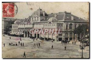 Postcard Old Nice Place Massena and the Municipal Casino