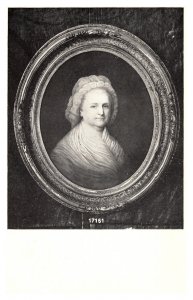 Postcard Martha Washington portrait