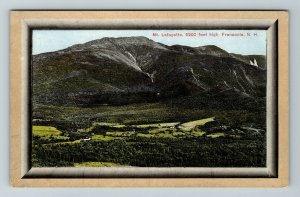 Franconia NH-New Hampshire, Mt Lafayette Vintage Postcard 