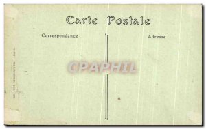 Old Postcard From Moulins Cathedral Facade Side