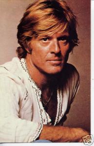 CORAL-LEE POSTCARD ROBERT REDFORD MOVIE STAR ACTOR