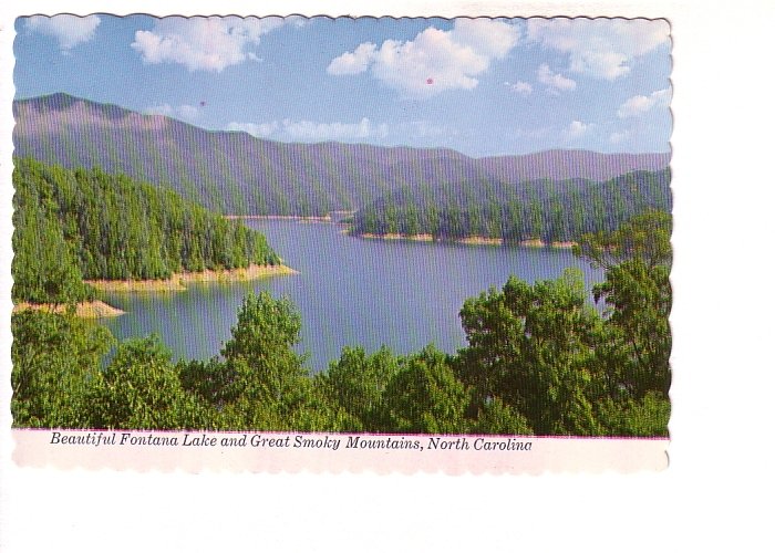 Fontana Lake, Great Smoky Mountains,  North Carolina