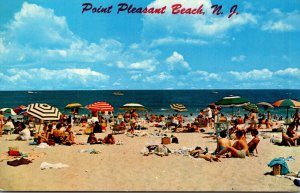 New Jersey Point Pleasant Beach Sunbathers 1966