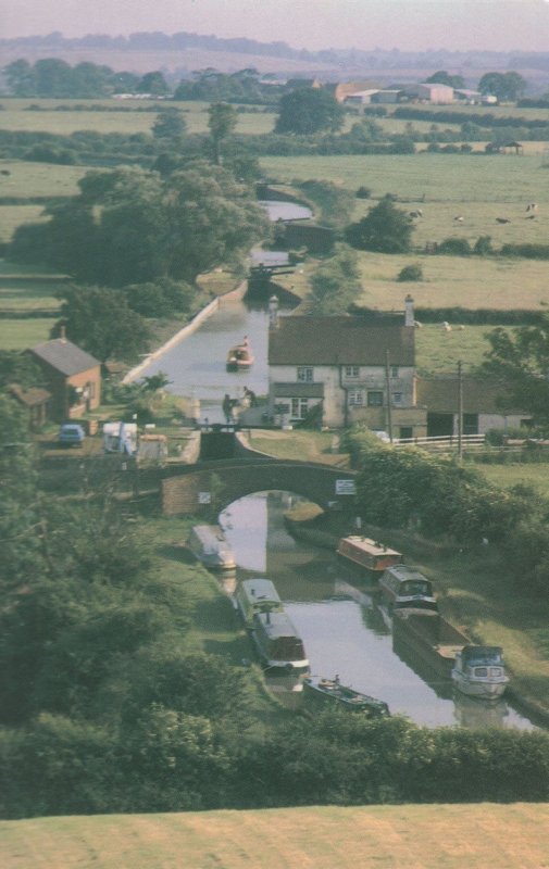 Napton on the Hill  Oxford On 1st Napton Flight Postcard