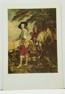 Anton Van Dyck Portrait of Charles the First King of England Postcard F20