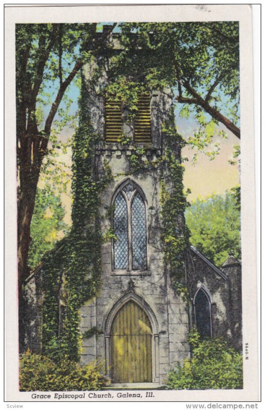 GALENA, Illinois, PU-1948; Grace Episcopal Church