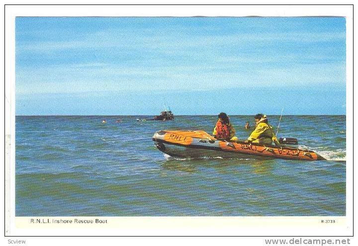 R.N.L.I. Inshore Rescue Boat (Life Boat) , UK , 40-60s