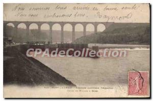 Postcard Old Port Launay Sluys Maritime Aqueduct Nantes Brest Canal