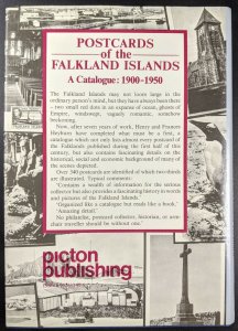 Postcards Of The Falkland Islands: A Catalogue, By Heyburn, 1900-1950 HB With DJ