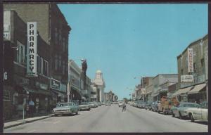 Street Scene,Dodgeville,WI Postcard