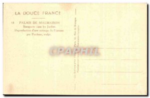 Old Postcard Palais De Malmaison Napoleon Hall From Board