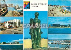 Postcard Modern Cote Vermeille Saint Cyprien (Pyrenees Orientales)