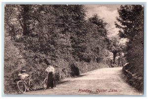 Headley Bordon East Hampshire England Postcard Oyster Lane 1905 Antique Posted