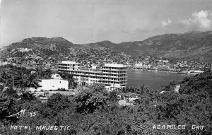Hotel Majestic Acapulco, Real Photo 1951 