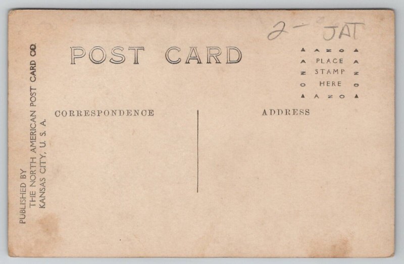 RPPC Exaggerated Apples Man Standing on Oversized Apple Wagon Postcard I25