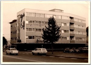 Vluss Biere Hotel Building Trang Thailand Real Photo RPPC Postcard